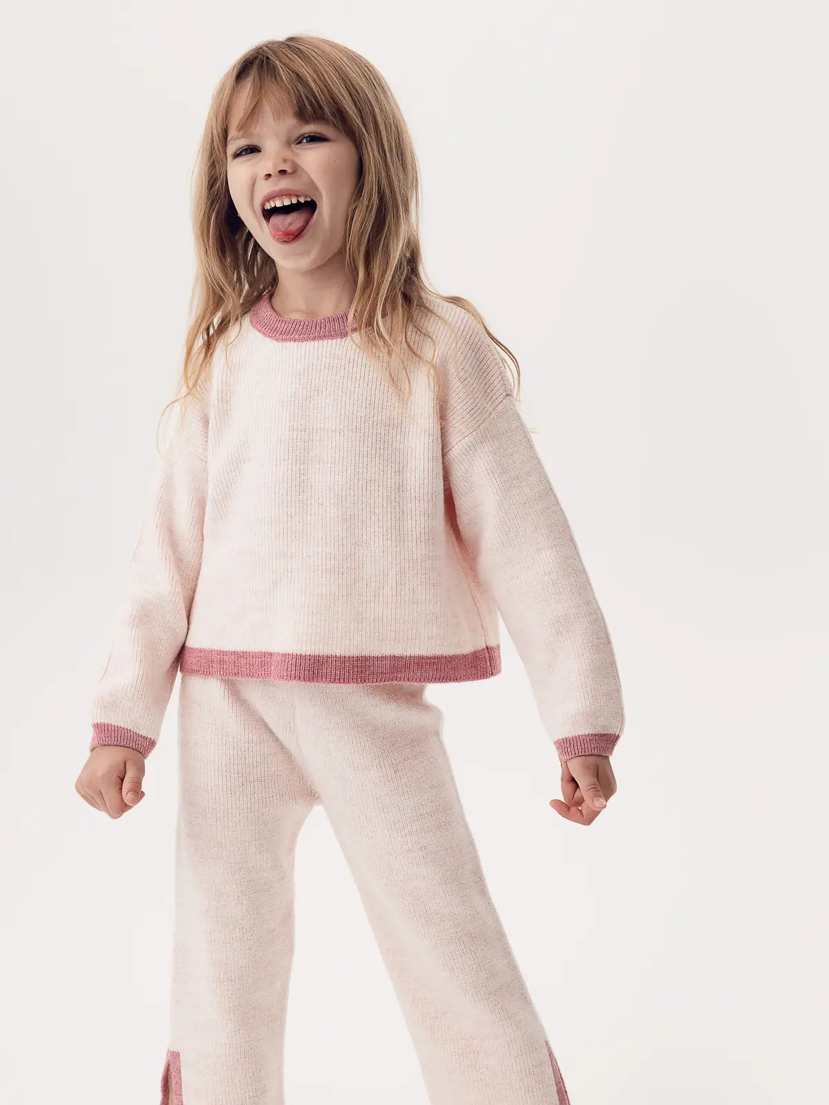 Pop Trim Knit Set