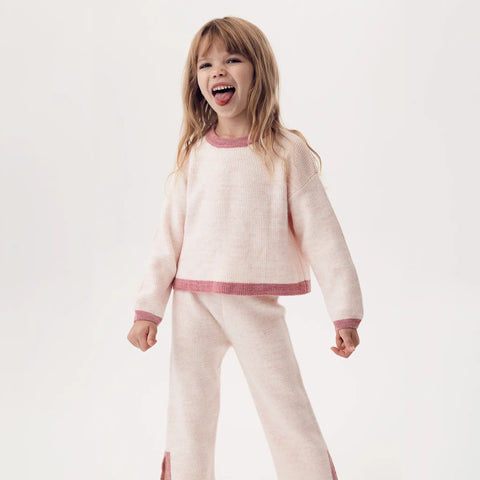 Pop Trim Knit Set