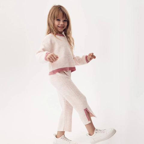 Pop Trim Knit Set