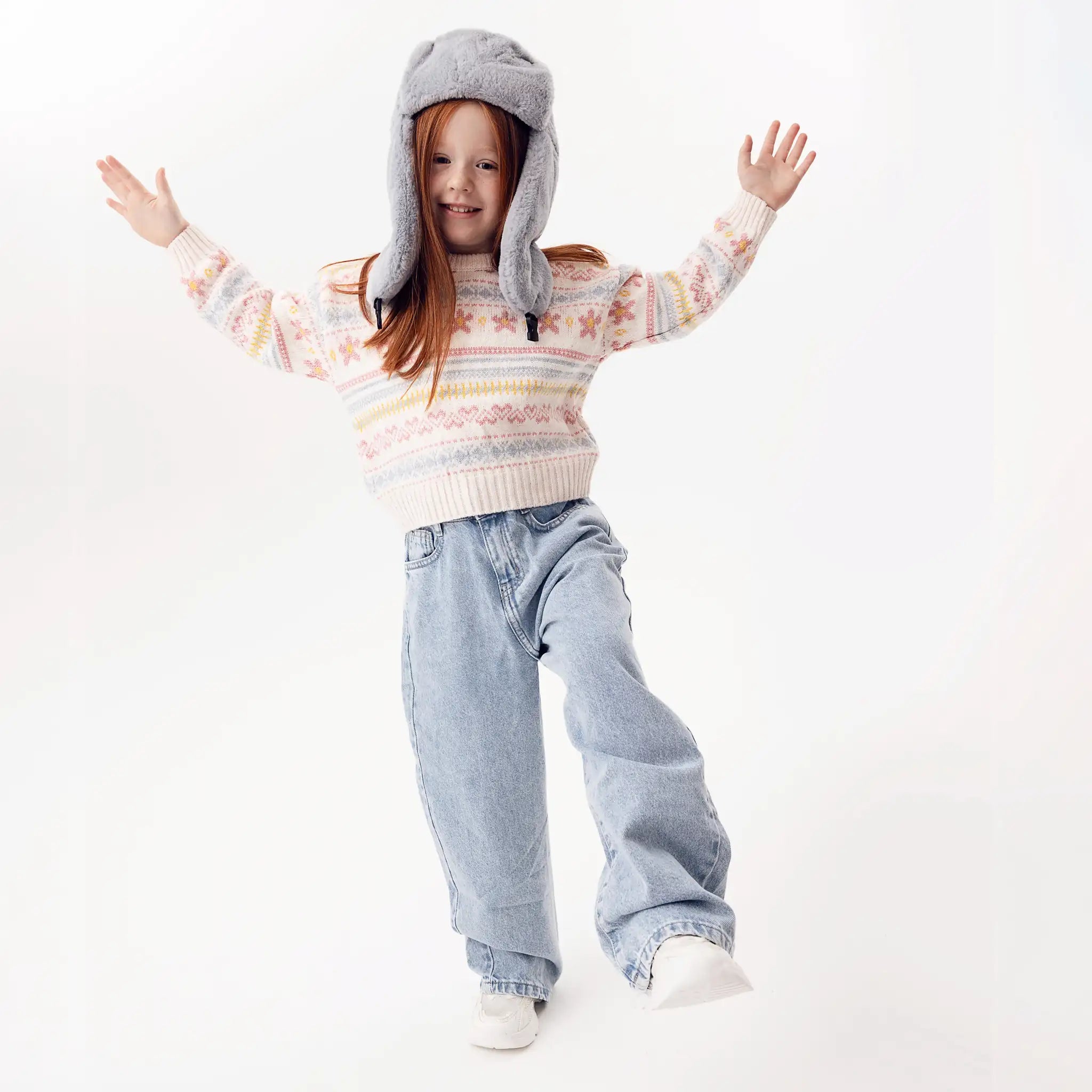 Festive Hearts Sweater