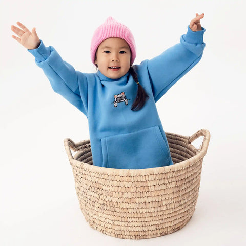 Chill Cat Hoodie – Embroidered