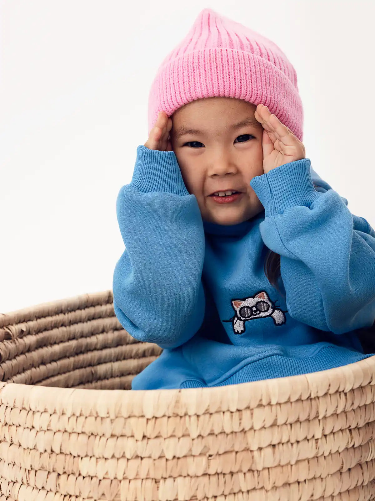 Chill Cat Hoodie – Embroidered