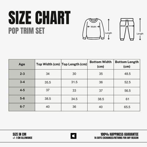 Pop Trim Knit Set