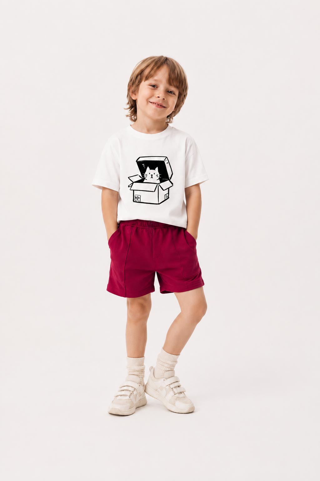 Cat in a Box Tee
