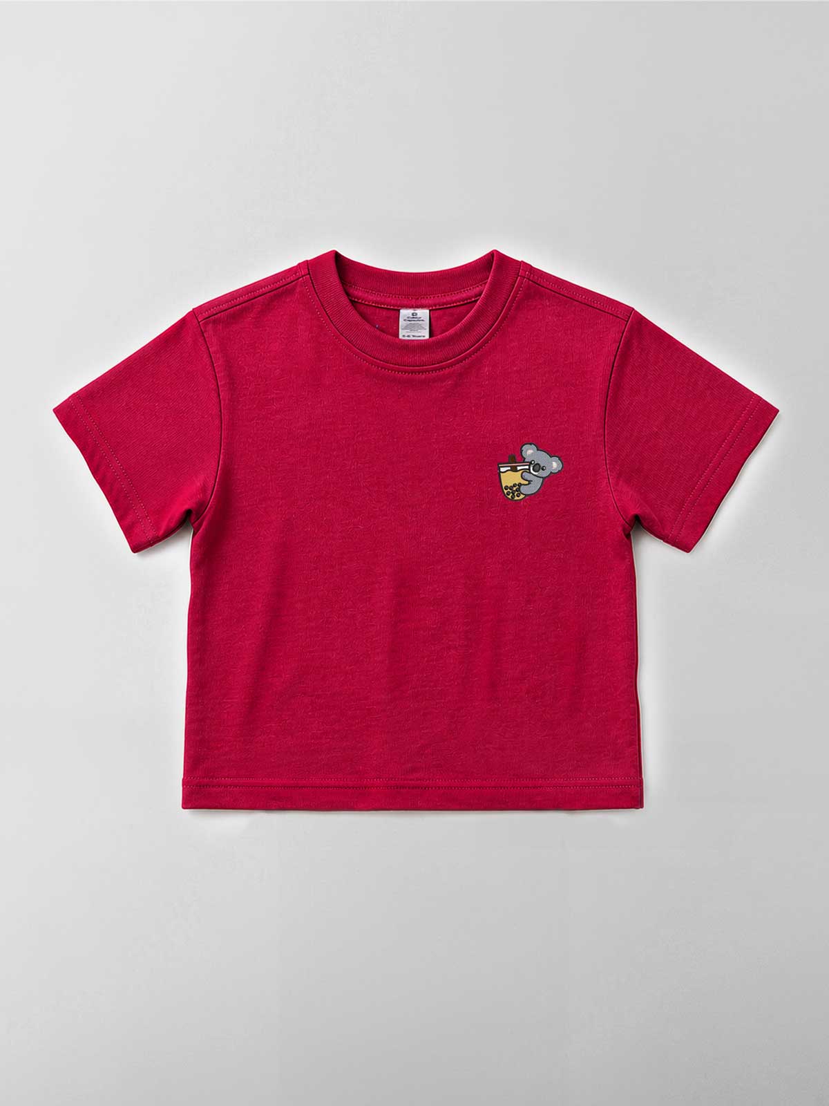 Boba Koala Embroidered Tee
