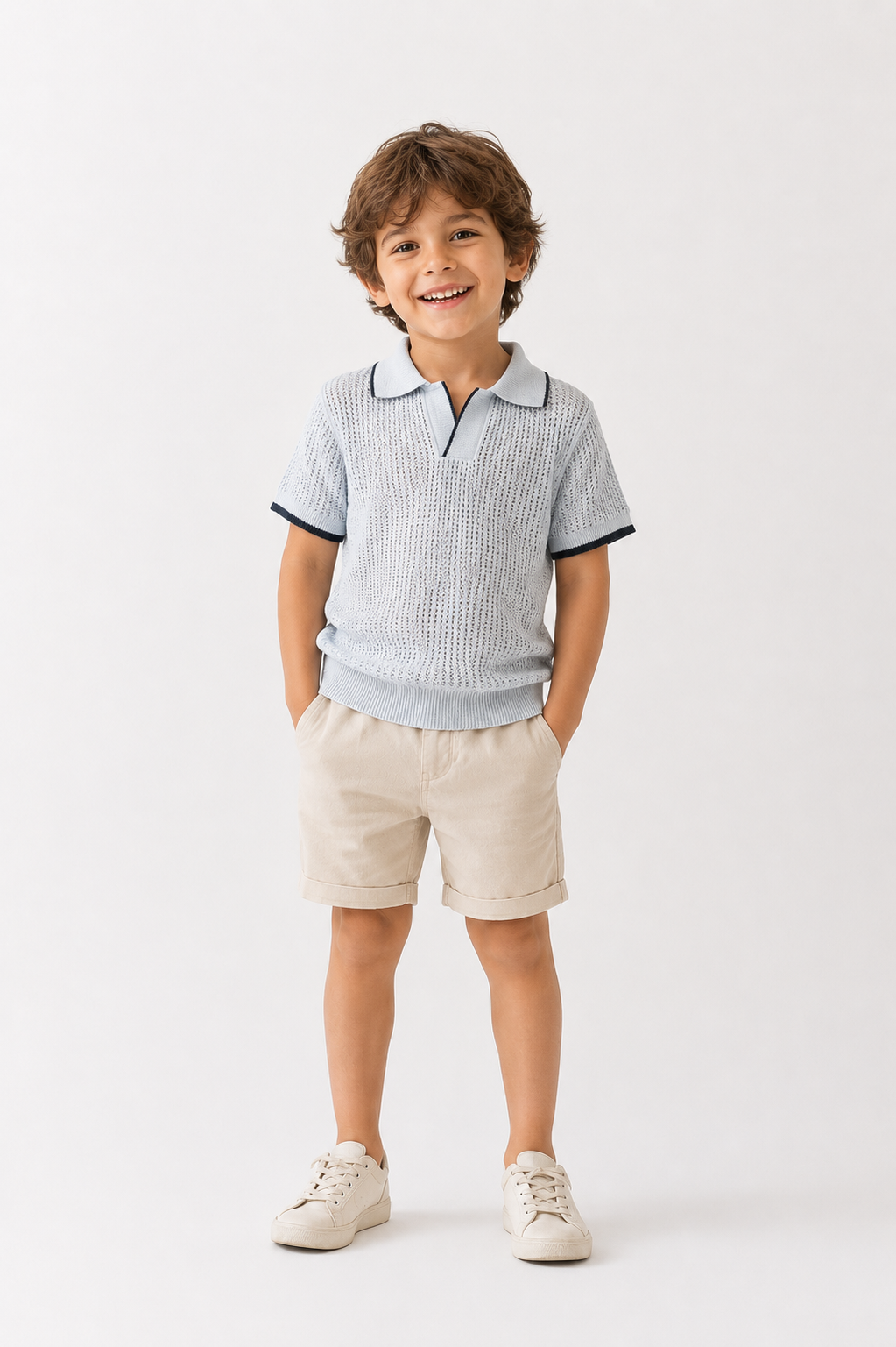 Knit Polo Shirt (2-6)