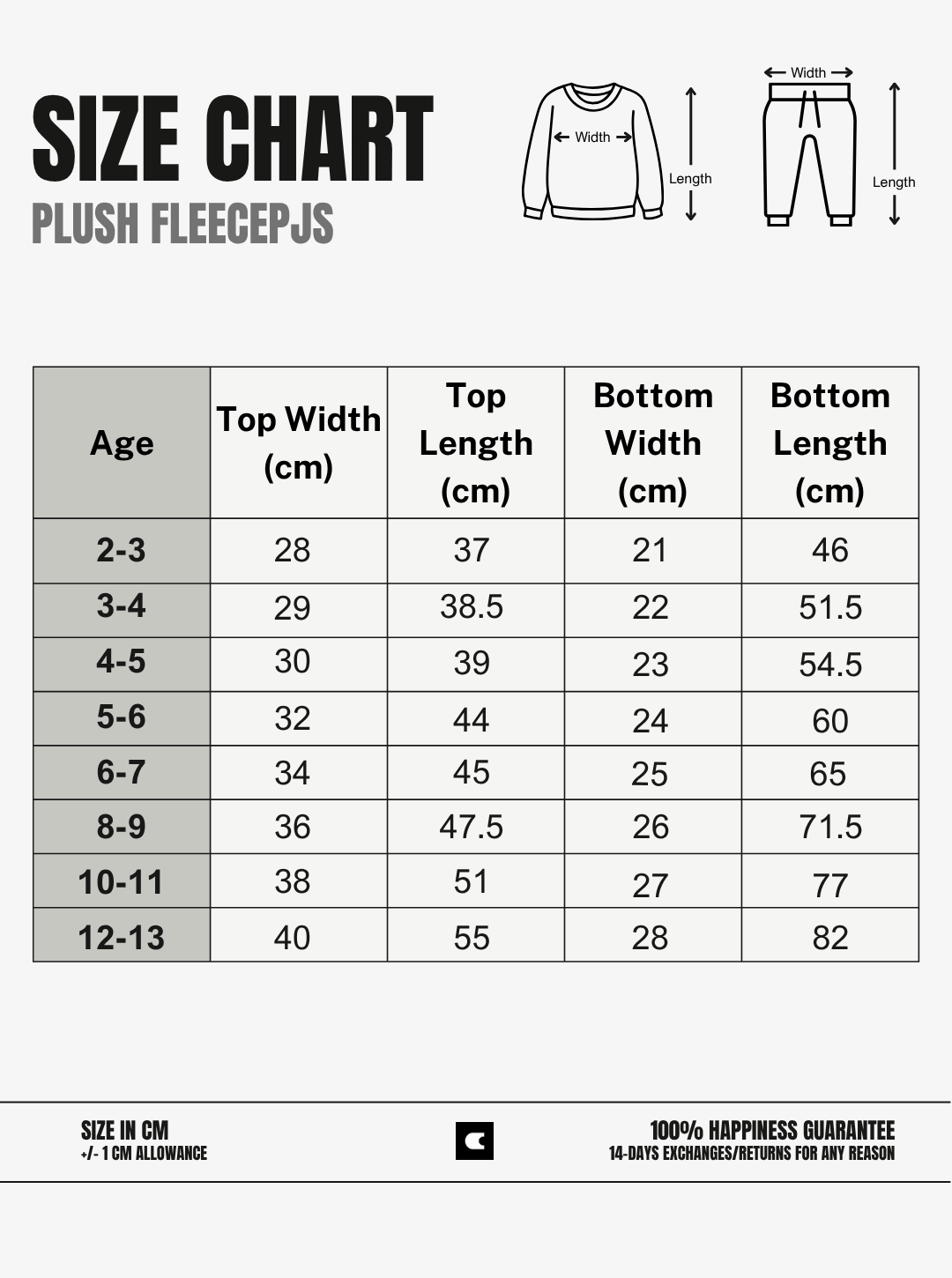 Winter Wonderland PJ – Light Fleece