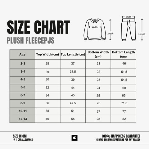 Winter Wonderland PJ – Light Fleece