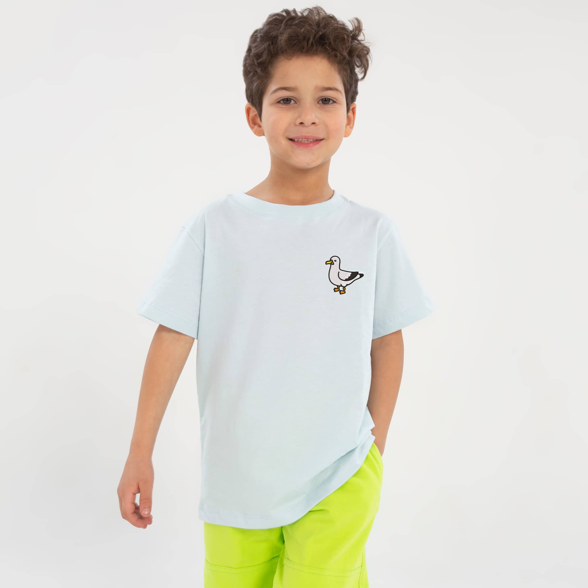 Gull on Duty Embroidered Tee
