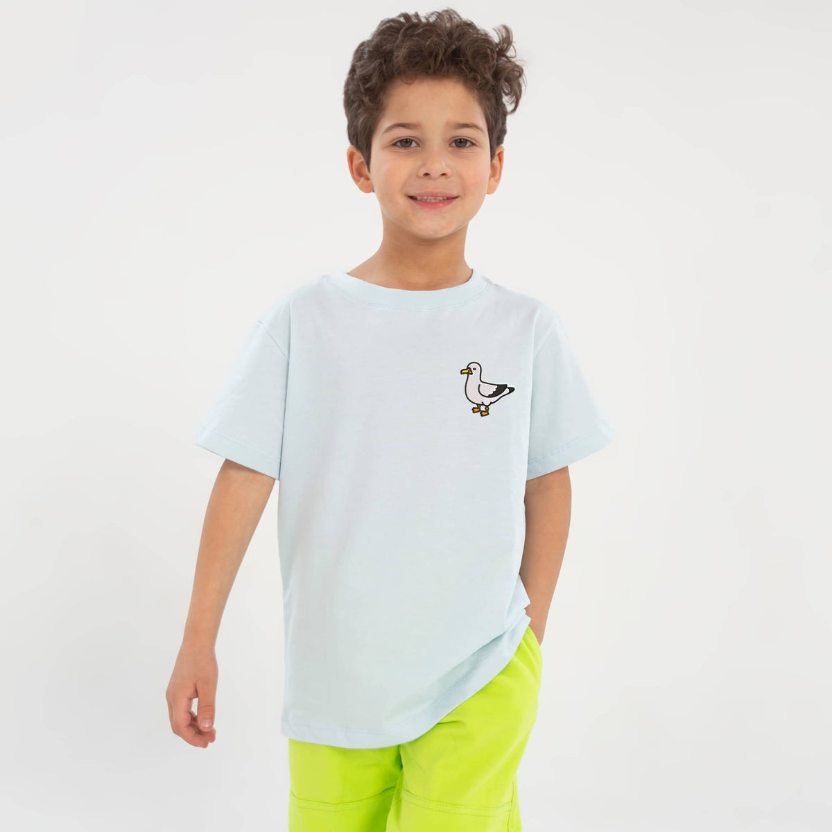 Gull on Duty Embroidered Tee