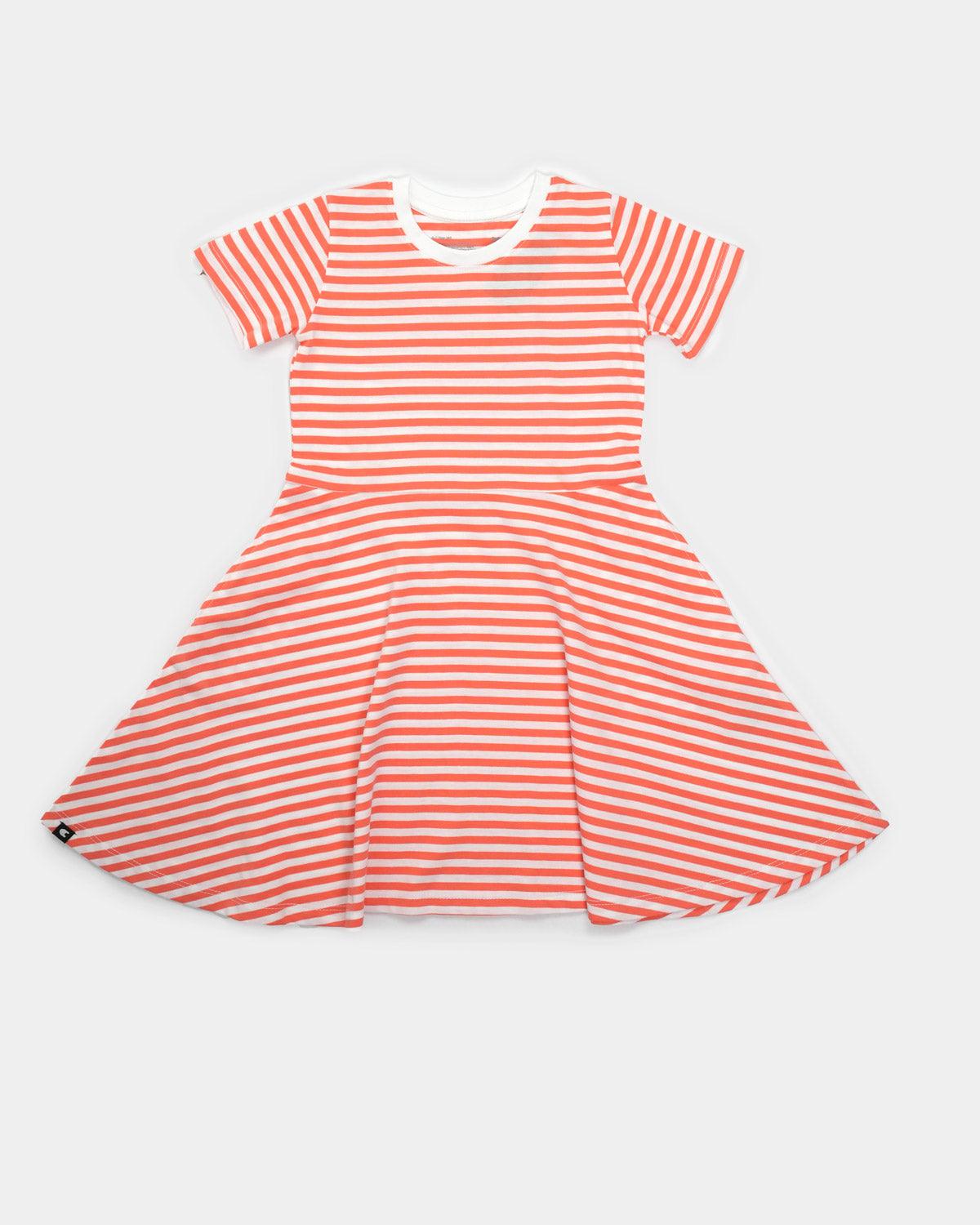 Striped Twirly Dress - Colour Capsules