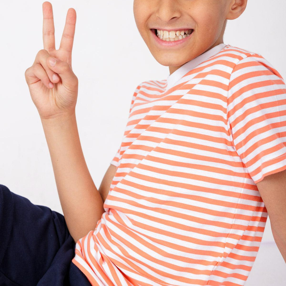 Striped Crewneck Tee - Colour Capsules