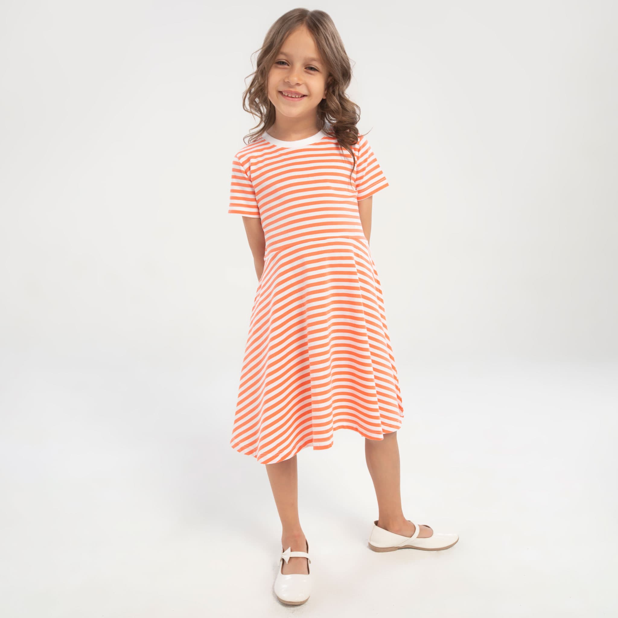 Striped Twirly Dress