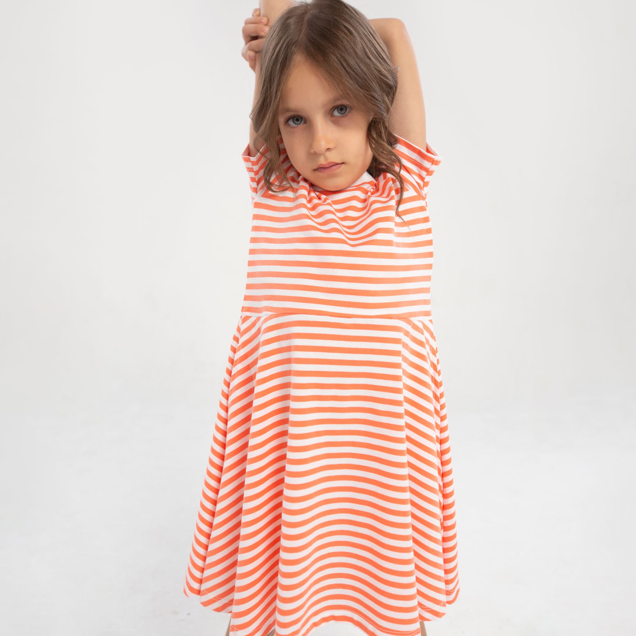 Striped Twirly Dress
