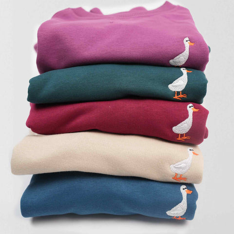 Embroidered Quack Sweatshirt