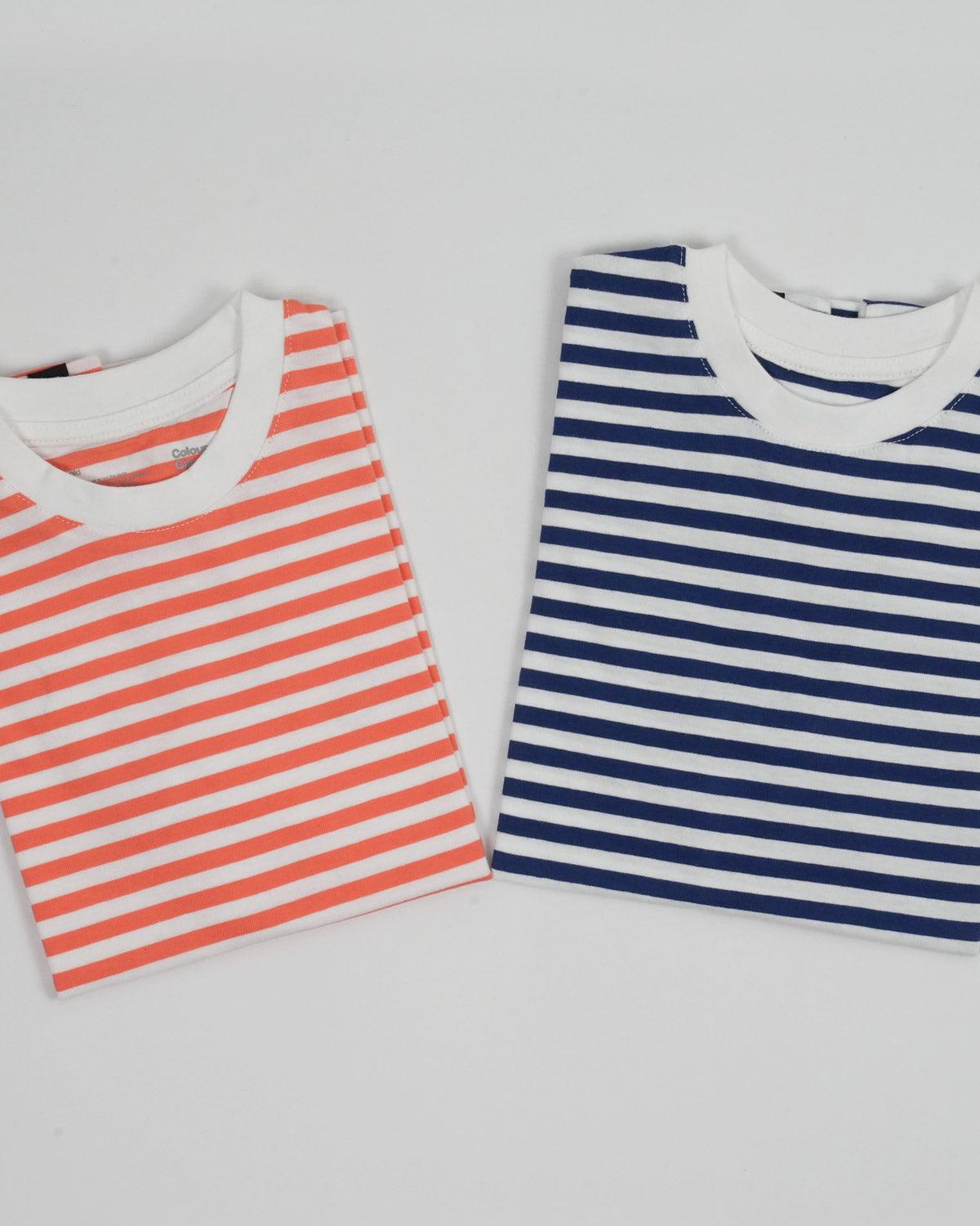 Striped Crewneck Tee - Colour Capsules