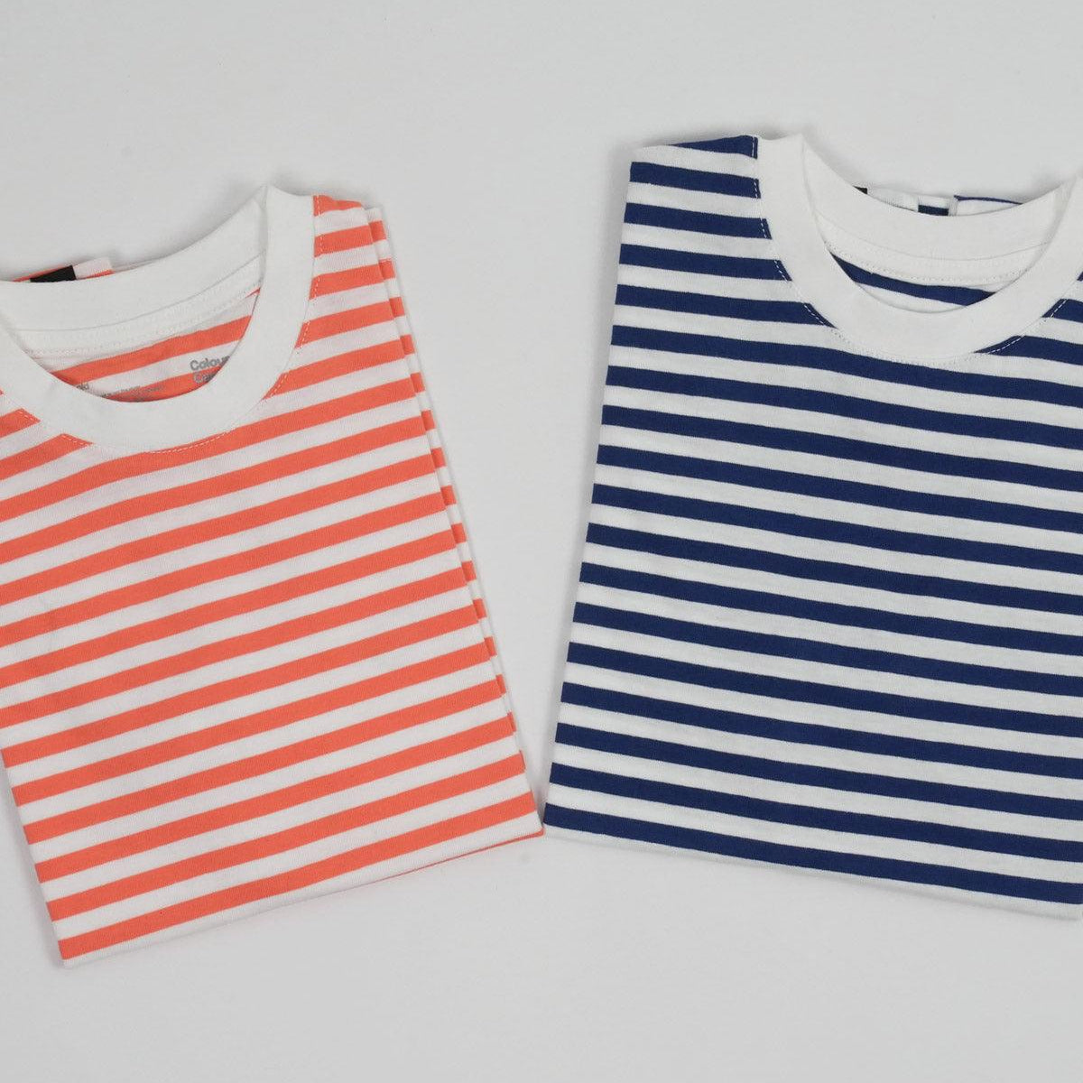 Striped Crewneck Tee - Colour Capsules