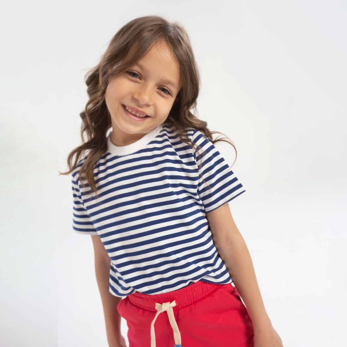 Striped Crewneck Tee